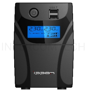 Источник бесперебойного питания Ippon Back Power Pro II 800 480Вт 800ВА черный