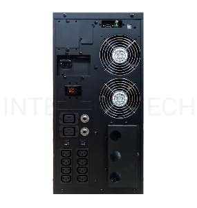 Источник бесперебойного питания Powercom MACAN, On-Line, 6000VA / 6000W, Tower, IEC, LCD, Serial+USB, SmartSlot, подкл. доп. батарей