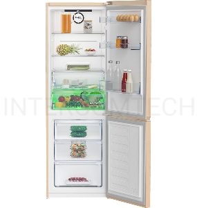 Холодильник Beko B3RCNK362HSB бежевый (двухкамерный)