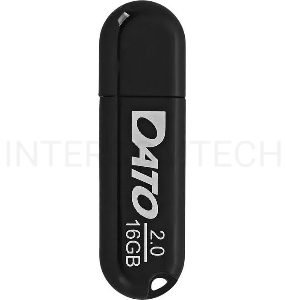 Флеш Диск Dato 16Gb DS2001 DS2001-16G USB2.0 черный