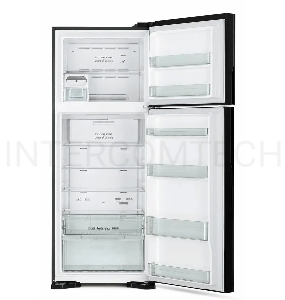 Холодильник Hitachi R-VG540PUC7 GBK черное стекло (двухкамерный)