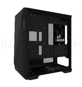Корпус ZALMAN Z1 ICEBERG, MicroATX, BLACK, WINDOW, 2xCOMBO (3.5