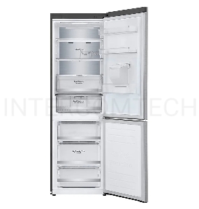 Холодильник LG GC-F459SMUM серебристый (двухкамерный)