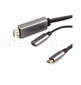 Кабель USB3.1 CM-HDMI 1.8M CU423MCPD-1.8M VCOM