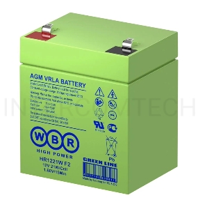 Батарея WBR HR 1221W (12V 5Ah) F2