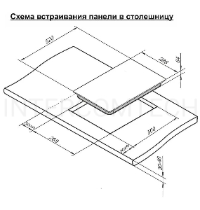Индукционная варочная поверхность Darina PL EI523 B черный