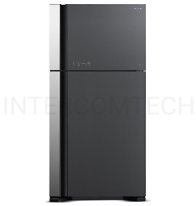 Холодильник Hitachi R-VG610PUC7 GGR 2-хкамерн. серое стекло (двухкамерный)
