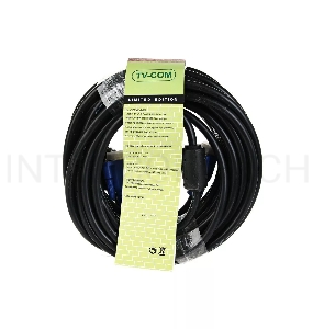 Кабель соединительный SVGA (15M/M) 10m 2 фильтра TV-COM <QCG120H-10M> Кабель соединительный SVGA (15M/M) 10m 2 фильтра TV-COM <QCG120H-10M>