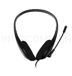 Гарнитура CBR CHP 353M Black, проводная стерео, микрофон с шумоподавл., USB, регул. оголовья, длина кабеля 2,2 м, цвет чёрный