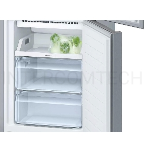 Холодильник Bosch Serie 4 KGN36NL30U 2-хкамерн. серебристый (двухкамерный)