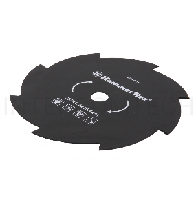 Нож для триммера Hammer Flex 223-010  закаленная сталь, круглый, 8 зубьев, толщина 1,4 мм, d=255 мм