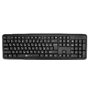 Клавиатура Oklick 180M черный PS/2