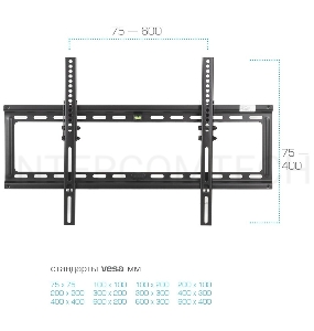 Кронштейн Kromax IDEAL-2 new black, 32