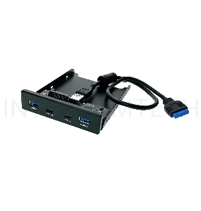 Планка на переднюю панель Espada 2хUSB 3.1 type C и 2хUSB 3.0, EFL5001 (45439)