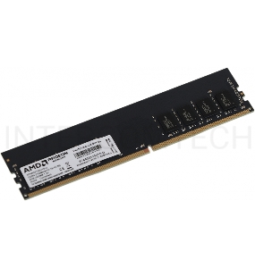 Память AMD 4GB DDR4 2133MHz DIMM R7 Performance Series Black R744G2133U1S-U Non-ECC, CL15, 1.2V, Retail