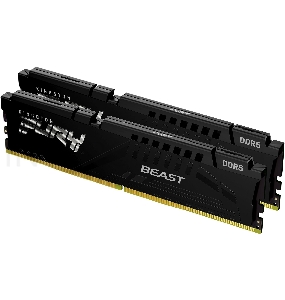 Оперативная память Kingston DDR5 32GB Kit (2x16Gb) 5600 MT/s CL40 KF556C40BBK2-32