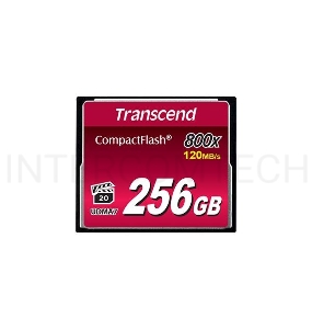 Флеш карта CF 256GB Transcend, 800X