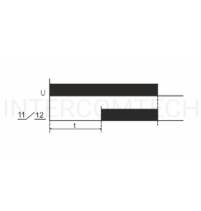 Реле времени PCR-513 (задержка вкл. 230В 8А 1перекл. IP20 монтаж на DIN-рейке) F&F EA02.001.003