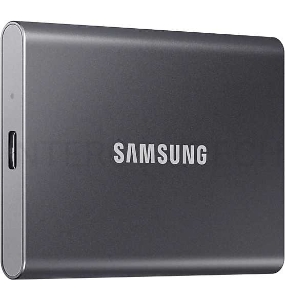 Твердотельный накопитель Samsung SSD 2TB T7, USB Type-C, R/W 1000/1050MB/s, Titanium
