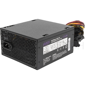 Блок питания Hiper ATX 650W HPB-650D 80+ bronze (24+4+4pin) APFC 120mm fan 6xSATA