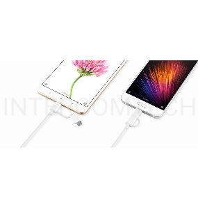 USB-кабель XIAOMI Mi 2-in-1 USB Cable Micro-USB to Type-C (100cm)