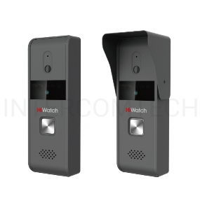 Видеопанель Hikvision DS-D100P монохромный сигнал CMOS цвет панели: темно-серый