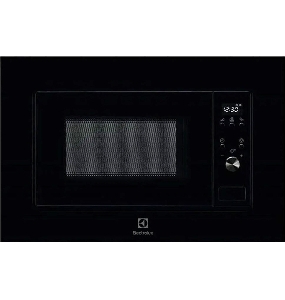 Встраиваемая микроволновая печь ELECTROLUX объем 20 л., высота 380 мм, цвет черный