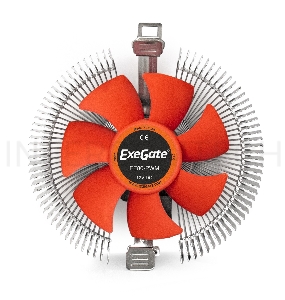 Кулер ExeGate EX286145RUS EE80-PWM (Al, LGA775/115*/1200/AM2/AM2+/AM3/AM3+/AM4/FM1/FM2, TDP 65W, 80mm, PWM, 800-2400RPM, Hydro bearing, 4pin, 11-24db)