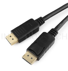 Кабель DisplayPort Gembird/Cablexpert, 5м, 20M/20M, v1.2, черный, экран, пакет (CC-DP2-5M)