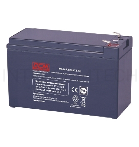 Батарея Powercom PM-12-7.0 (12V 7.0Ah)клемма T2(250)/T1(187)