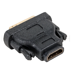 Переходник Aopen HDMI 19F to DVI-D 25M позолоченные контакты <ACA312> 
