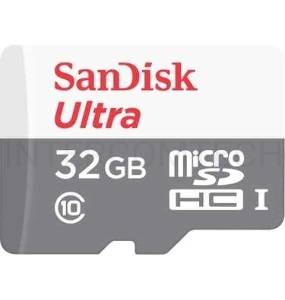 Флеш карта microSD 32GB SanDisk microSDHC Class 10 Ultra UHS-I 100MB/s