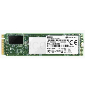 Твердотельный диск 512GB Transcend MTE220S, 3D TLC NAND, M.2, PCI-E 4x [ R/W - 2800/3500 MB/s]
