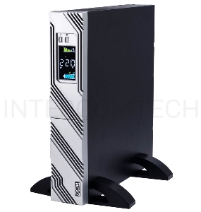 Источник бесперебойного питания Powercom Smart King RT SRT-3000A LCD 2700Вт 3000ВА черный