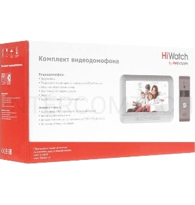Видеодомофон Hikvision DS-D100KF белый