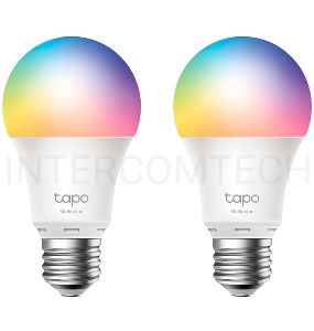 Умная Wi-Fi лампа/ Smart Wi-Fi Light Bulb, Multicolor, 2-Pack