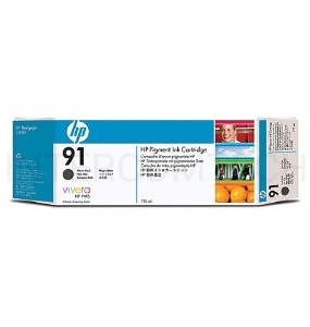 Картридж струйный HP №91 C9469A желтый для HP DJ Z6100 (775мл)