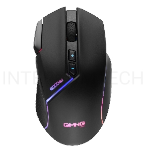 Мышь GMNG XM001 черный оптическая (16000dpi) беспроводная USB/USB-C (7but)