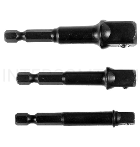 Набор KRAFTOOL EXPERT 26775-H3  адаптеров для торцовых головок 1/4''-1/2''-3/8'' 65 мм 3шт