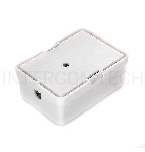 Розетка телефонная TA-102 RJ-11 (6P4C) внешняя 2 порта, белая