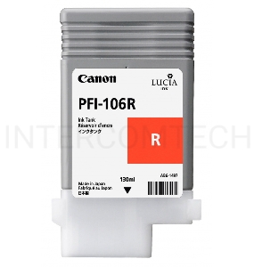 Картридж струйный Canon PFI-106 R красный для iPF6400/6450 (6627B001)
