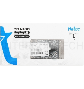 Накопитель SSD mSATA Netac 1.0Tb N5M Series <NT01N5M-001T-M3X> Retail (SATA3, up to 560/520MBs, 3D TLC)
