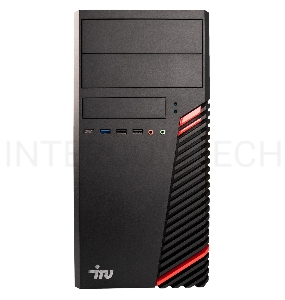 Компьютер  IRU Опал 515 MT i5 10400 (2.9) 8Gb SSD256Gb UHDG 630 Free DOS GbitEth 400W клавиатура мышь черный