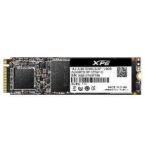 Накопитель SSD ADATA 128Gb M.2 SX6000 Lite <ASX6000LNP-128GT-C> (PCI-E 3.0 x4, up to 1800/600Mbs, 3D TLC, NVMe 1.3, 22x80mm)