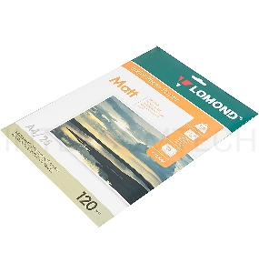 Фотобумага LOMOND Односторонняя Матовая, 120г/м2,A4 (21X29,7)/25л. для струйной печати