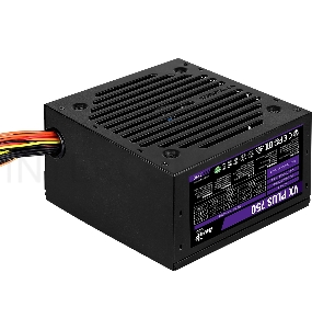Блок питания Aerocool ATX 750W VX-750 PLUS (24+4+4pin) APFC 120mm fan 6xSATA RTL
