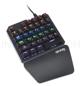 Клавиатура игровая GMNG 707GK механическая черный USB for gamer LED