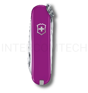Нож перочинный Victorinox Classic Tasty Grape (0.6223.52G) 58мм 7функц. карт.коробка