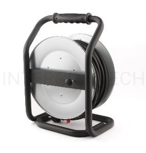 Удл. на мет. катушке “Power Cube” IP44 16А 30м резина 3*2,5мм2 4 роз. с/з