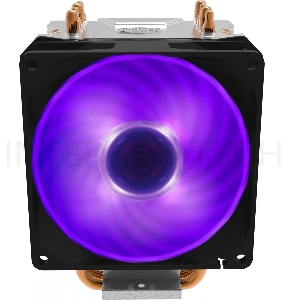 Кулер для процессора Cooler Master CPU Cooler Hyper H410R, 600-2000 RPM, RGB fan, 120W, Full Socket Support